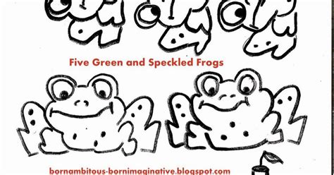 green  speckled frogs printable google docs