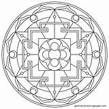 Coloring Pages Sacred Mandala Geometry Geometric Printable Do Choose Board Getcolorings Mandale Pag sketch template