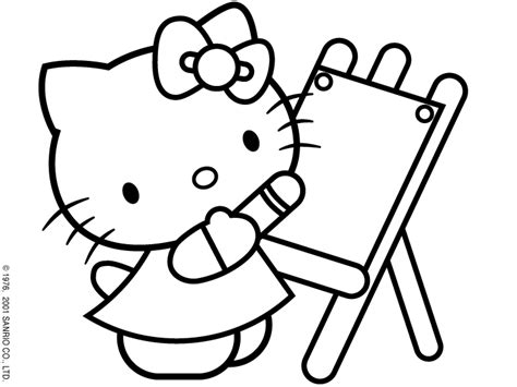 coloring pages  kitty  coloring page
