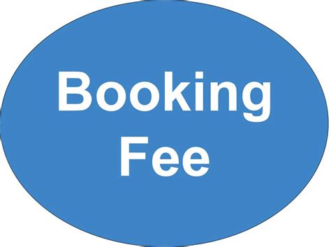 booking fee