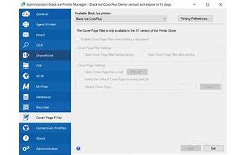 Black Ice Color Printer Drivers screenshot #2