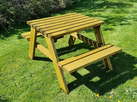 A Frame Couples Companion Picnic Table Commercial Picnic Benches