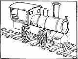 Locomotora Vapor Locomotive Trenes Locomotoras Maquina Trenulet Transportes Antiguos Antiguas Antiguo Ferrocarril Colorat Desene Tren Getdrawings sketch template