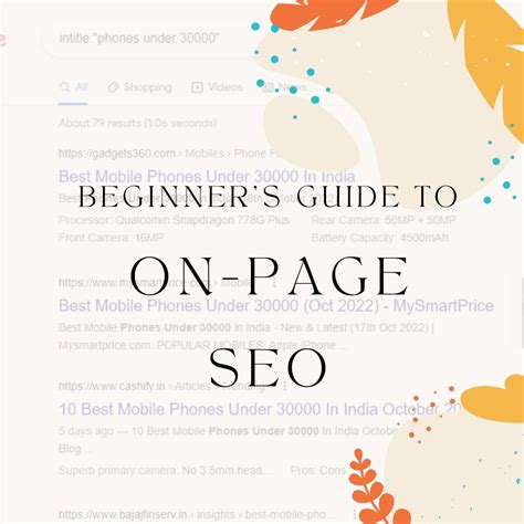 beginners guide   page seo   search   keyword