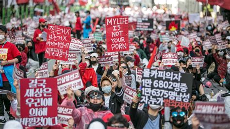 south koreas  movement  patriarchy undermines demographic security  security distillery