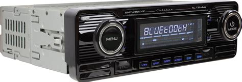 caliber audio technology rmd btb car stereo retro design bluetooth handsfree set conradcom