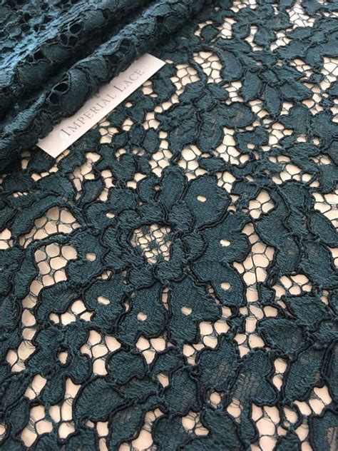 green lace fabric guipure lace lace fabric  imperiallacecom