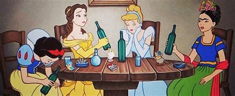 disney characters get saucy drunk and pregnant in nsfw art