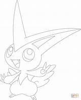 Victini Legendaire Pokémon Kleurplaten Blitzle Leggendari sketch template
