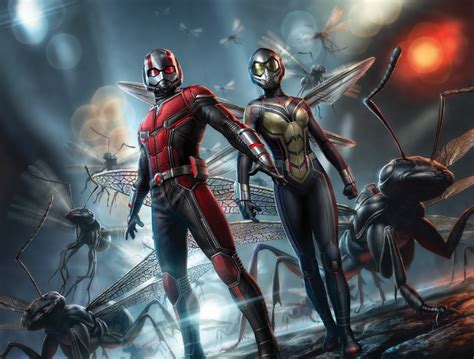 ant man   wasp promotional poster hd movies  wallpapers