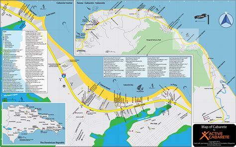 Active Cabarete Maps Of Cabarete Dominican Republic