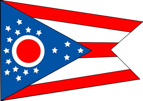 clipart flag   state  ohio