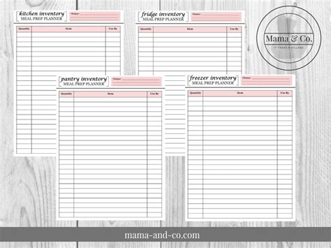 excited  share  item   etsy shop meal prep planner meal