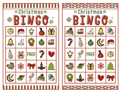 christian printable christmas bingo sheets printableecom