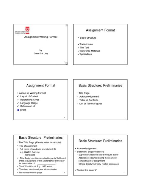 assignment writing format  text printing
