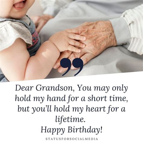 unique birthday wishes  grandson sfsm