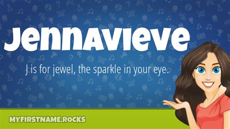 jennavieve first name personality and popularity