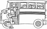 Bus Getting Transportation Clipartpanda Colorat Meserii Profesii Letscolorit Poppy sketch template
