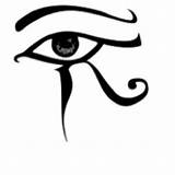 Eye Horus Coloring Tattoo Template sketch template