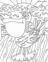 Coloring Pages Doodle Alley Bird Animal Adult Kids Books Pelican Printable Doodles Popular Sheets School Colouring Simple Mediafire sketch template