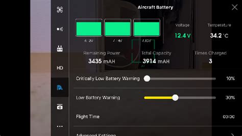 battery shows  voltage dji forum