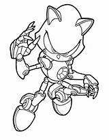 Coloring Pages Getdrawings Sonic sketch template