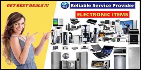 electronic items reliable service provider