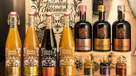 Fantastical Botanical Drinks Elixirs And Cocktail Mixers By Fantastical