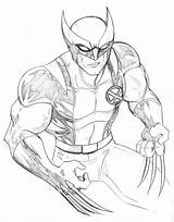 Wolverine Pintar Superheroes Kolorowanki Superman Bestcoloringpagesforkids Coloriage Sheets Laminas Coloringcity Dla Batman Malvorlage Character sketch template