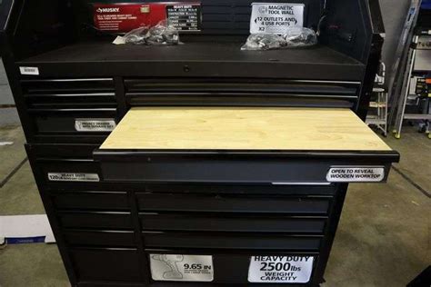 Husky 52 Tool Box Combo Matthews Auctioneers