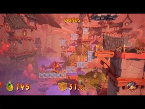 crash bandicoot  give   spin bonus level puzzle youtube