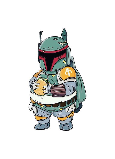 boba fat digital art  amee nasay