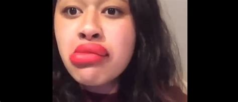 kylie jenner challenge teens use shot glasses to make lips swell