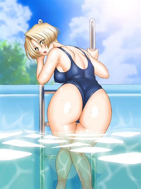 Rule 34 Erect Nipples Getting Out Of Pool Maria Tachibana One Piece