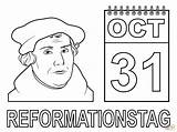 Luther Reformation Ausmalbild Reformationstag Theses Protestant Supercoloring Activities Feat sketch template