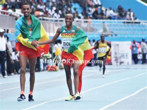 Ethiopia’s Mekonnen Wins First Gold In Asaba ~ Tonerozy Blog