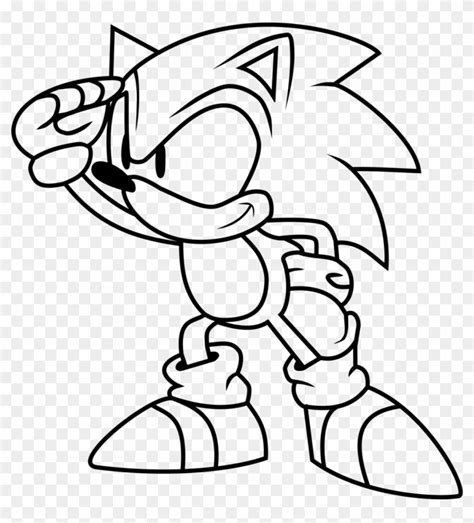 sonic coloring book pages