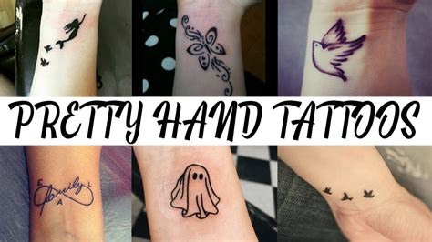 Tattoos For Girls On Wrist Pretty Hand Tattoos
