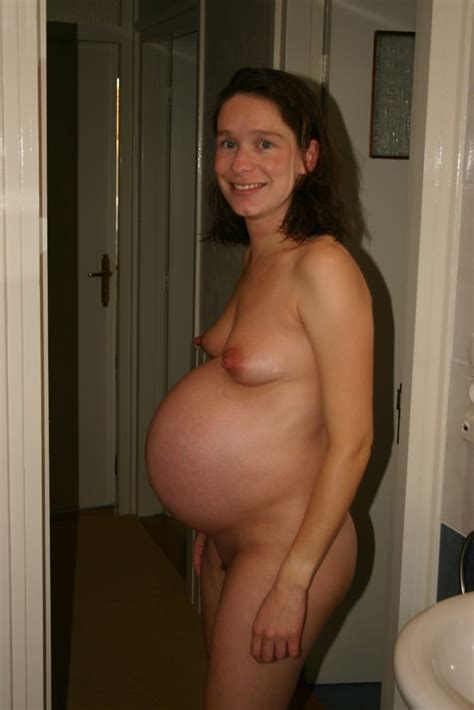 Pregnant Wife Sexy Mother Posing Nude Perfect Nipples 13