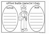 Buckle Gloria Officer Coloring Pages Comments sketch template