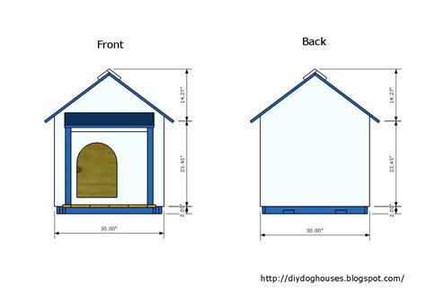 dog house plans detailed instruction insulated dog house