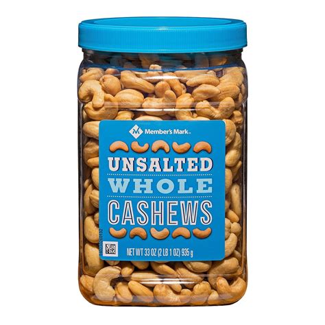 members mark unsalted  cashews  oz walmartcom