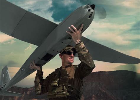 puma le combat ready unmanned drone  aerovironment robotic gizmos
