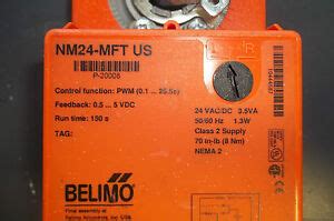 belimo nm mft  damper actuator    lb   ctrl ebay