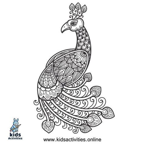peacock coloring pages peacock coloring pages dinosaur coloring pages