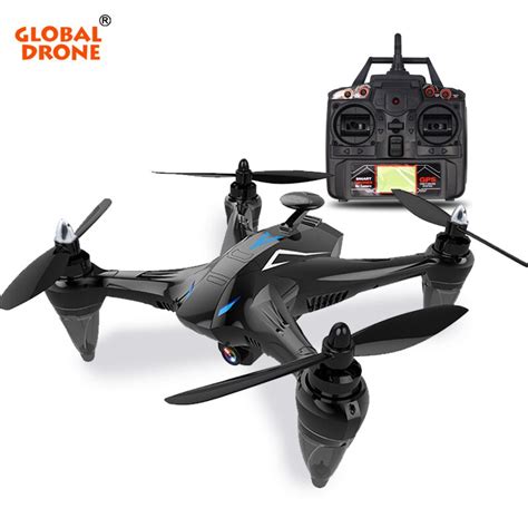 global drone gw professional fpv brushless quadcopter  p hd camera follow  gps