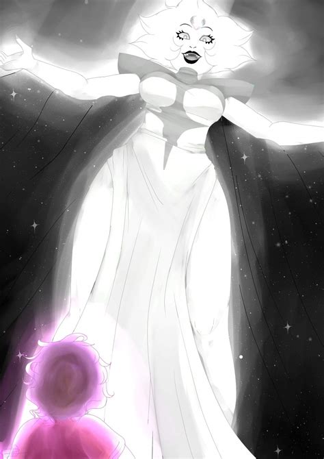 Pink There You Are 【white Diamond Fanart】 Steven