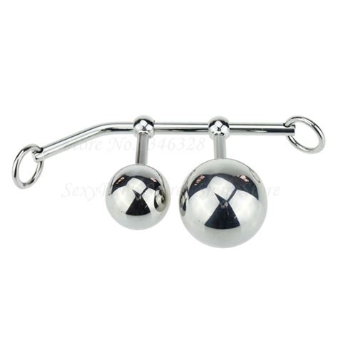 anal expander stainless steel anal hook metal butt plug toys for adult