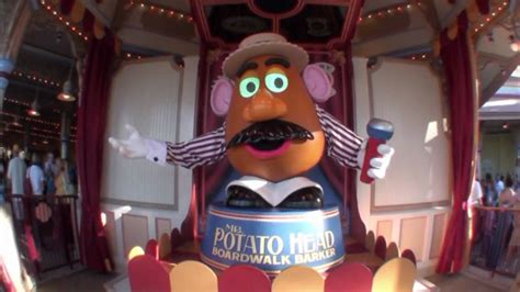 Mr Potato Head Toy Story Midway Mania Youtube