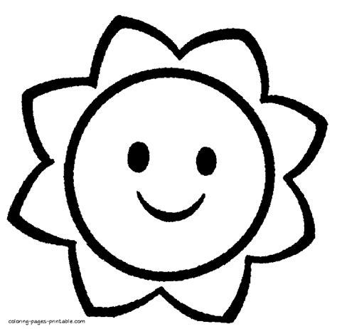 simple kid coloring pages